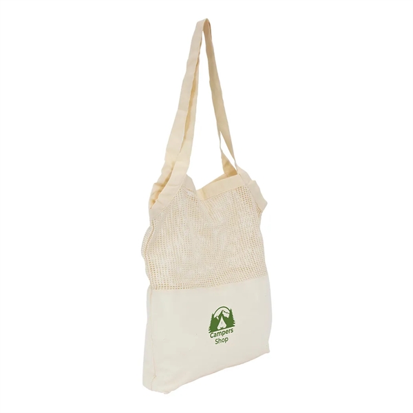 Cotton Mesh Tote Bag... from ASI 31517 Admart Products / Admart Line