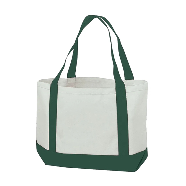 Canvas shopping tote bag with gusset and 22 inches handles.... from ASI 31517 Admart Products / Admart Line