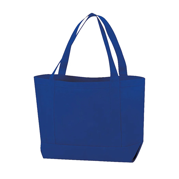 Canvas shopping tote bag with gusset and 22 inches handles.... from ASI 31517 Admart Products / Admart Line
