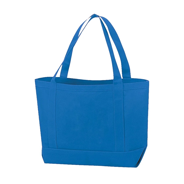 Canvas shopping tote bag with gusset and 22 inches handles.... from ASI 31517 Admart Products / Admart Line