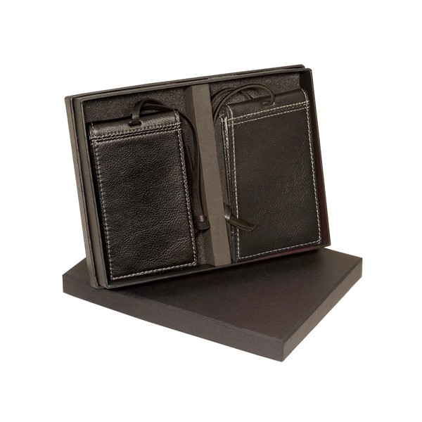 Gift set that features two magnetic luggage tags.... from ASI 79530 Prime Line