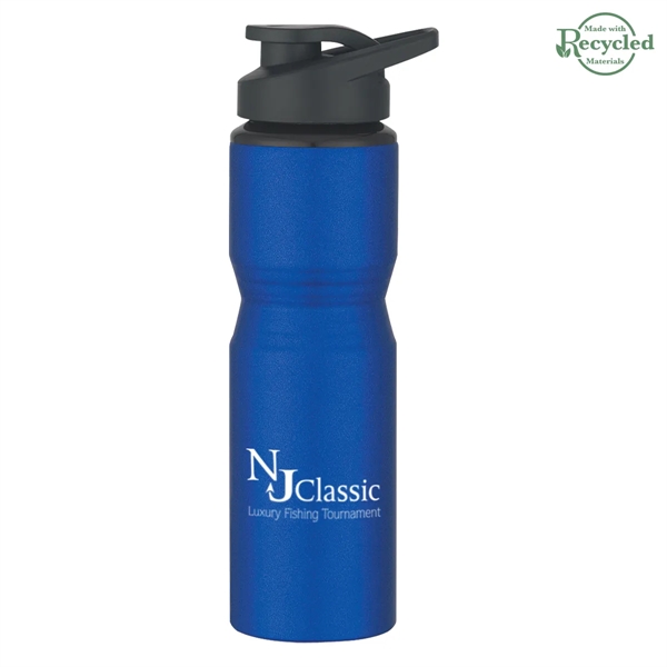 28 oz. Aluminum sports bottle with screw on, spill resistant sip... from ASI 61125 Hit Promotional Products / Hit®