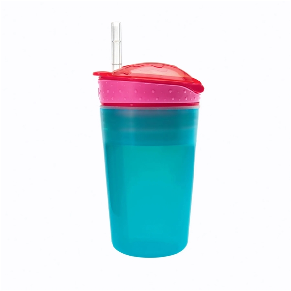 Transitioning from baby bottle to straw cup drinking!... from ASI 88310 Southeast Plastics / SE Line/SE Little Line