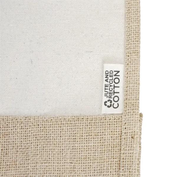 Eco-chic Recycled Cotton Tote: Perfect for groceries, 100% recycled, customizable, and... from ASI 67557 LimeLight Ent / Limelight USA