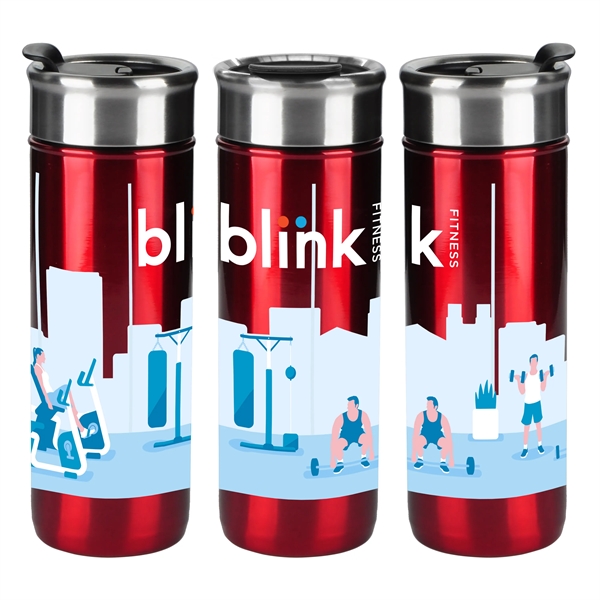 18 oz. stainless steel cup with built-in stopper to prevent spilling.... from ASI 90807 Tekweld