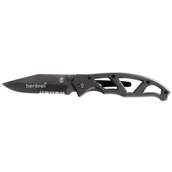 Pocket knife with 4" handle and 3" blade and reliable, one-hand... from ASI 46170 Compass Industries Inc