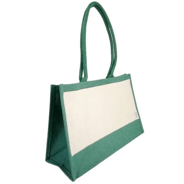 Eco-chic Recycled Cotton Tote: Perfect for groceries, 100% recycled, customizable, and... from ASI 67557 LimeLight Ent / Limelight USA