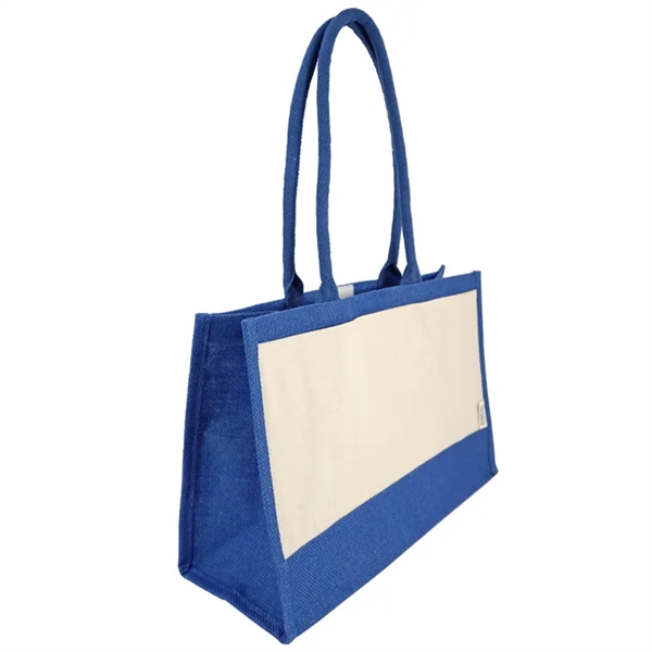 Eco-chic Recycled Cotton Tote: Perfect for groceries, 100% recycled, customizable, and... from ASI 67557 LimeLight Ent / Limelight USA