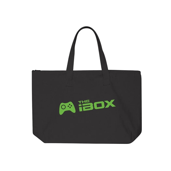22" Zippered Cotton Canvas Tote Bag... from ASI 31517 Admart Products / Admart Line