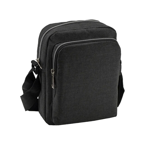 Vertical Triple Zipper Sling Bag... from ASI 31517 Admart Products / Admart Line