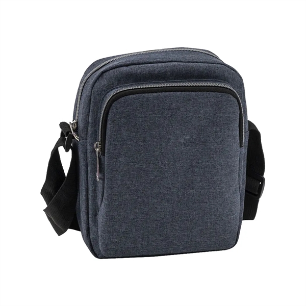 Vertical Triple Zipper Sling Bag... from ASI 31517 Admart Products / Admart Line