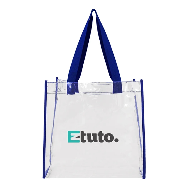Clear Travel Tote Bag... from ASI 31517 Admart Products / Admart Line