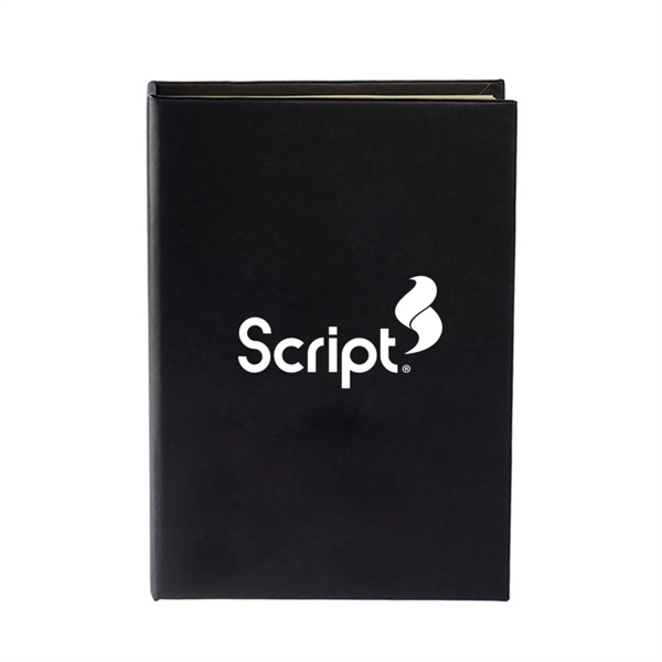 Mini sticky memo notebook with 25 sheets off yellow 2" x... from ASI 63549 Jornik Manufacturing Corp