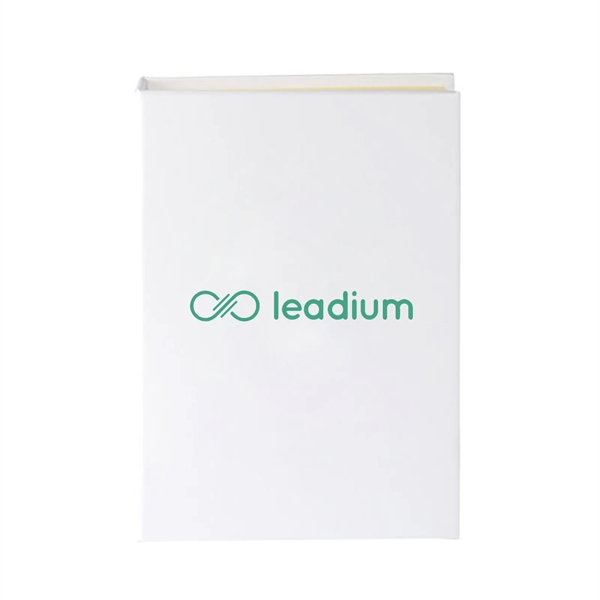 Mini sticky memo notebook with 25 sheets off yellow 2" x... from ASI 63549 Jornik Manufacturing Corp