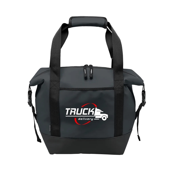 Cooler bag with a large main zippered opening, an external pocket,... from ASI 61125 Hit Promotional Products / Hit®
