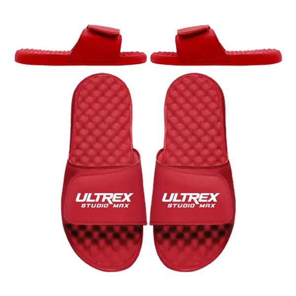 Slides with a slip-on cushion and an RPL molded footbed.... from ASI 61125 Hit Promotional Products