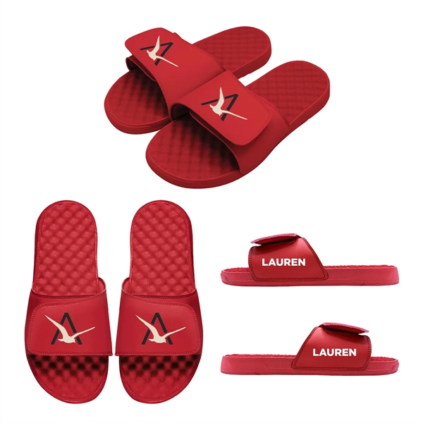 Slides with a slip-on cushion and an RPL molded footbed.... from ASI 61125 Hit Promotional Products