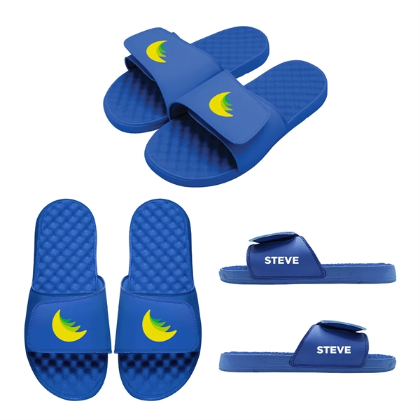 Slides with a slip-on cushion and an RPL molded footbed.... from ASI 61125 Hit Promotional Products