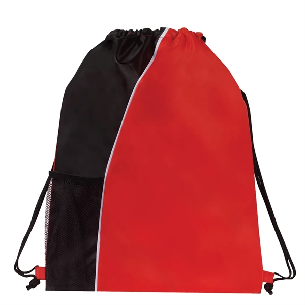Colorblock lightweight drawstring backpack.... from ASI 31517 Admart Products / Admart Line