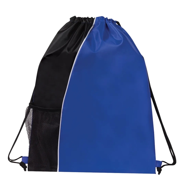 Colorblock lightweight drawstring backpack.... from ASI 31517 Admart Products / Admart Line