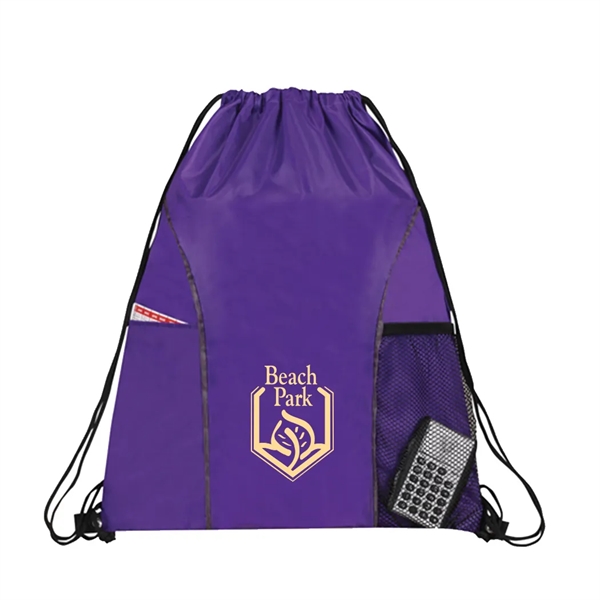 Colorful drawstring backpack.... from ASI 31517 Admart Products / Admart Line