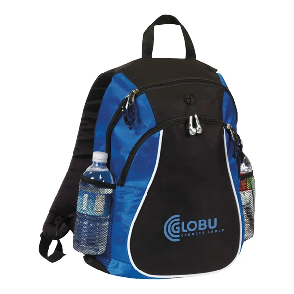 Sports backpack bag with mesh side pocket.... from ASI 31517 Admart Products / Admart Line