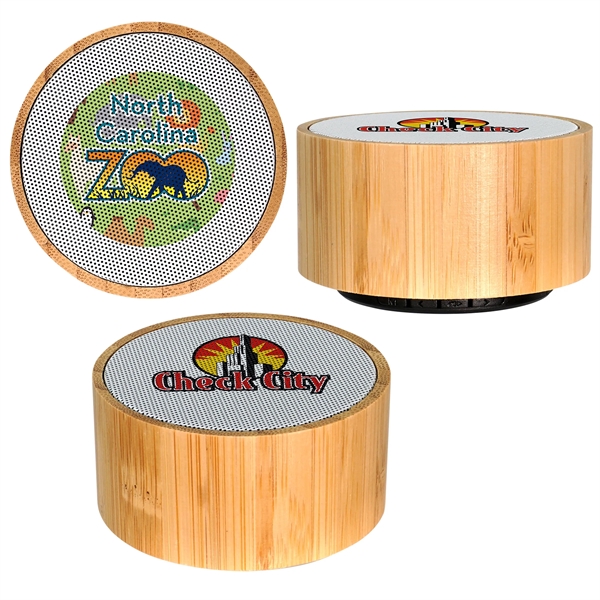 BAMBOO WIRELESS BLUETOOTH SPEAKER... from ASI 30208 A P Specialties / AP Specialties