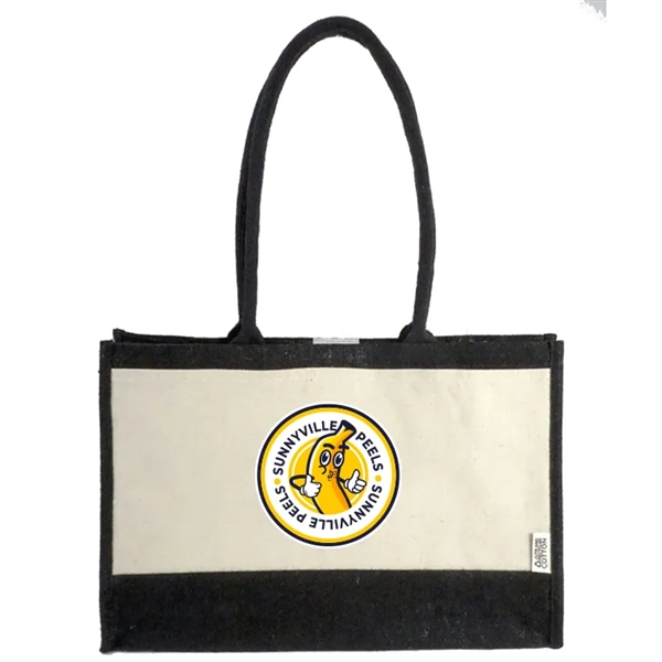 Eco-chic Recycled Cotton Tote: Perfect for groceries, 100% recycled, customizable, and... from ASI 67557 LimeLight Ent / Limelight USA