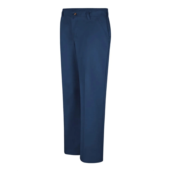 Women's Plain Front Cotton Pant... from ASI 84358 S&S Activewear