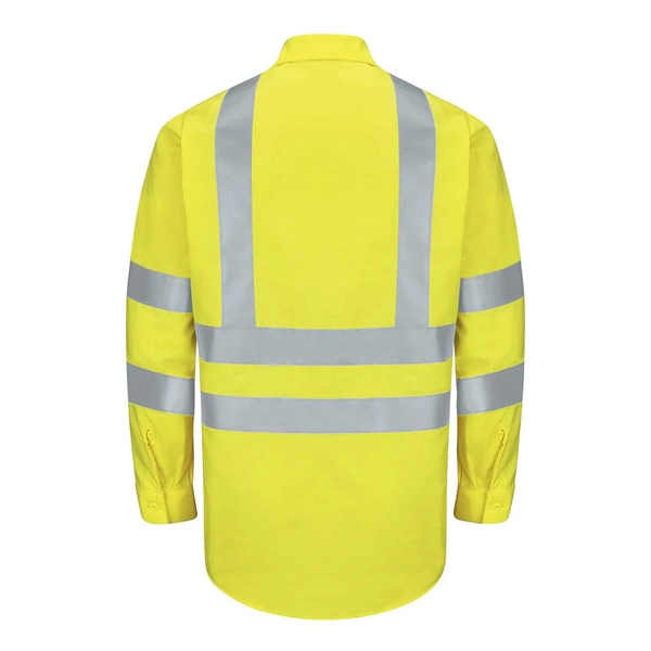 Enhanced & Hi-Visibility Long Sleeve Work Shirt... from ASI 84358 S&S Activewear