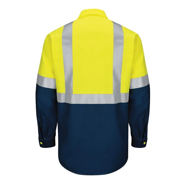 Enhanced & Hi-Visibility Long Sleeve Work Shirt... from ASI 84358 S&S Activewear