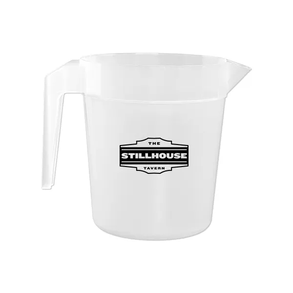 32 oz. clear polypropylene pitcher with stackable design.... from ASI 98360 WOWLine / WOWLine®