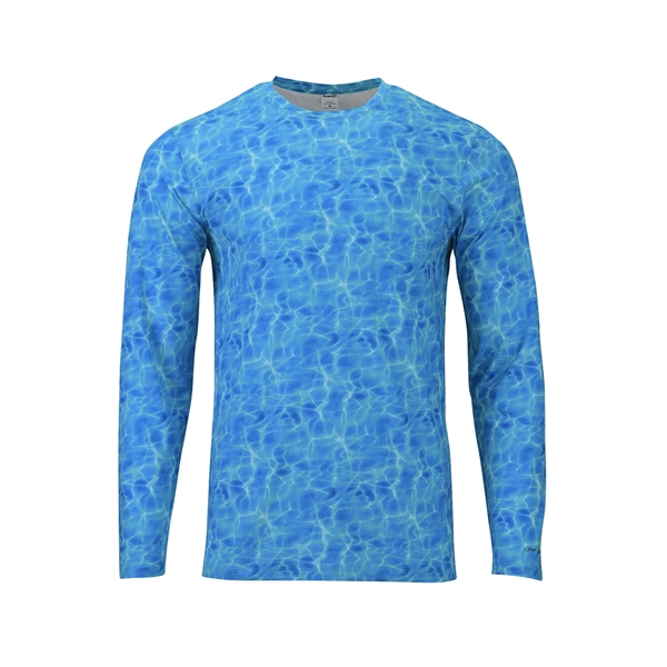 Belize full long-sleeve sublimation tee with moisture and odor management.... from ASI 85988 Century Place Apparel