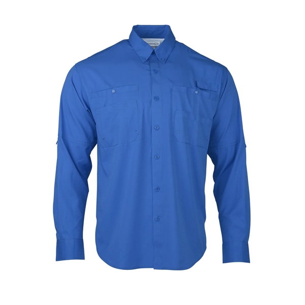 Kittyhawk Long Sleeve Woven Shirt with UPF 40+ protection.... from ASI 85988 Century Place Apparel