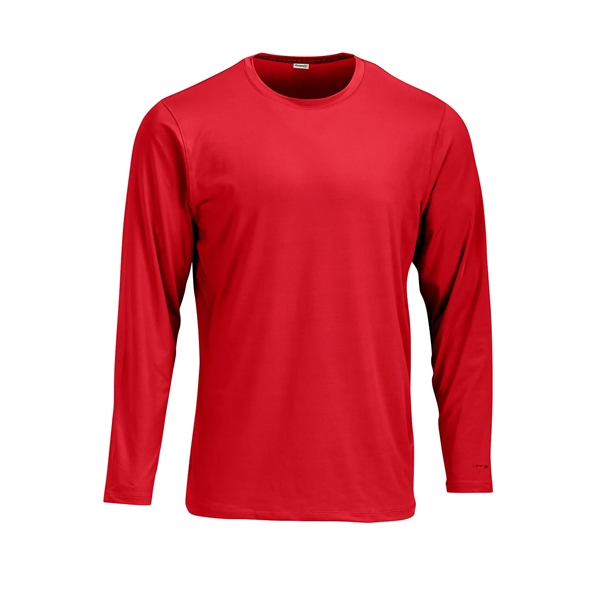 Aruba long sleeve tee with a wrinkle-resistant finish.... from ASI 85988 Century Place Apparel
