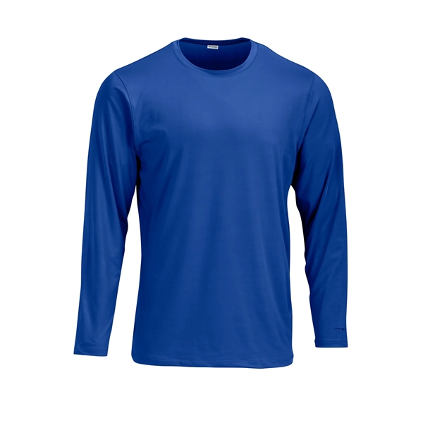 Aruba long sleeve tee with a wrinkle-resistant finish.... from ASI 85988 Century Place Apparel