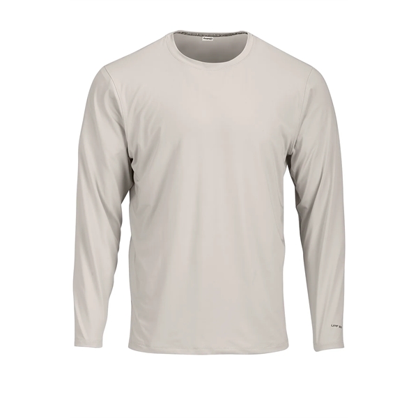 Aruba long sleeve tee with a wrinkle-resistant finish.... from ASI 85988 Century Place Apparel
