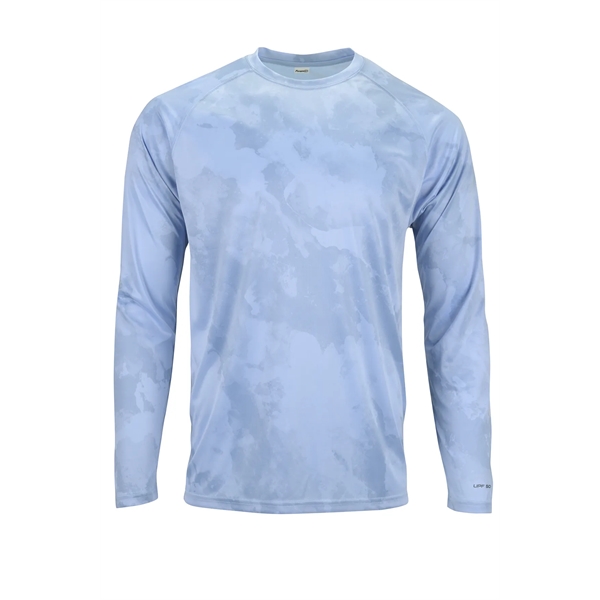 Long Sleeve Performance Tee with moisture and odor management, self-fabric neck... from ASI 85988 Century Place Apparel