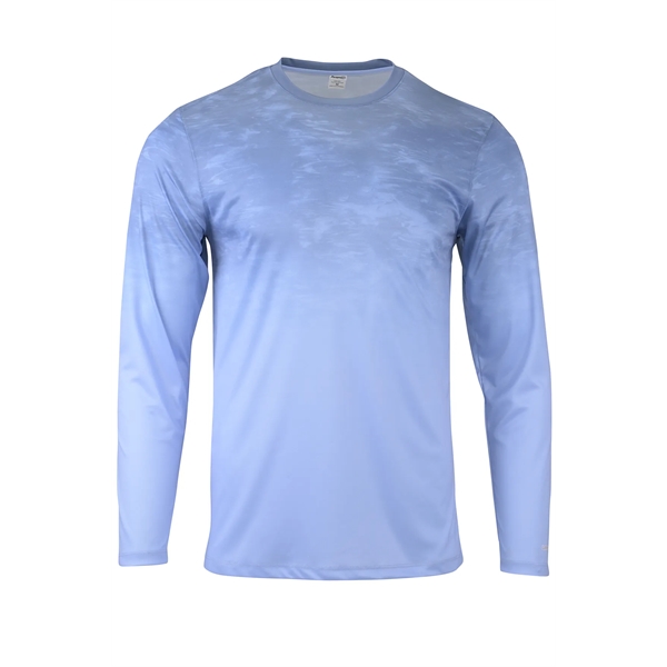 Montauk full long-sleeve sublimation tee with moisture and odor control and... from ASI 85988 Century Place Apparel