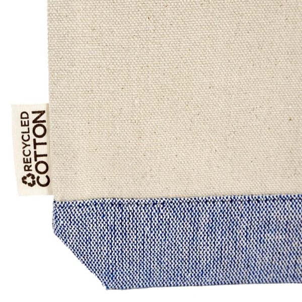 100% recycled canvas, stylish melange bottom, and customizable for a sustainable... from ASI 67557 LimeLight Ent / Limelight USA