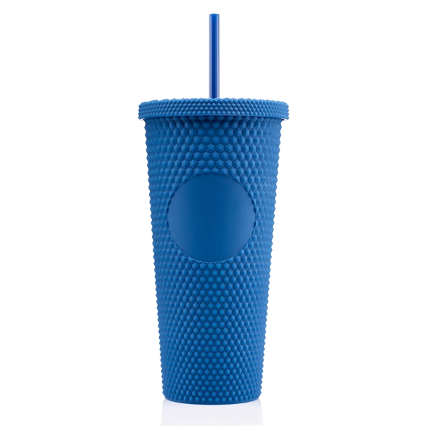 24 oz. recycled plastic tumbler with lid and straw,... from ASI 57800 Gordon Sinclair / Gordon Sinclair®