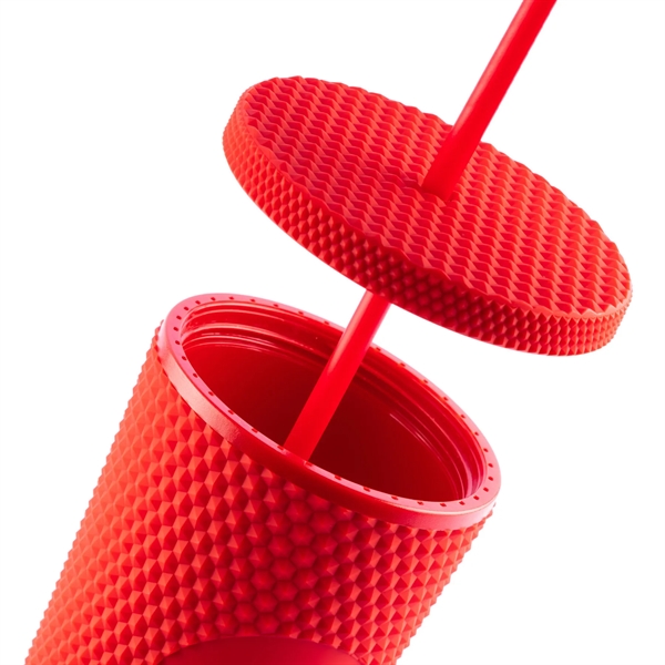 24 oz. recycled plastic tumbler with lid and straw,... from ASI 57800 Gordon Sinclair / Gordon Sinclair®