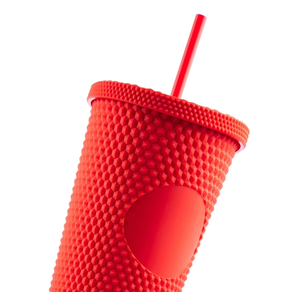 24 oz. recycled plastic tumbler with lid and straw,... from ASI 57800 Gordon Sinclair / Gordon Sinclair®