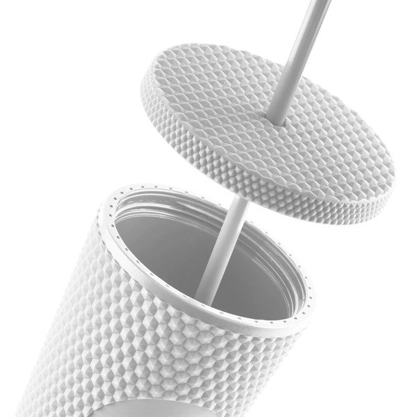 24 oz. recycled plastic tumbler with lid and straw,... from ASI 57800 Gordon Sinclair / Gordon Sinclair®