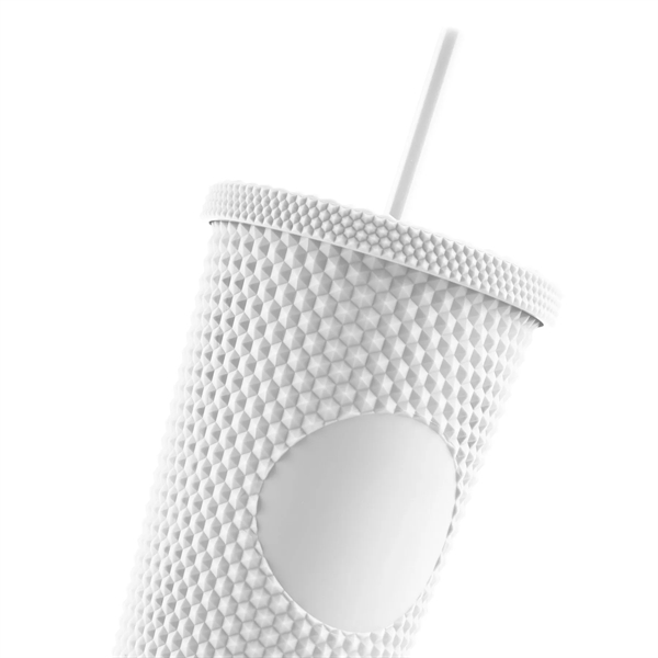 24 oz. recycled plastic tumbler with lid and straw,... from ASI 57800 Gordon Sinclair / Gordon Sinclair®