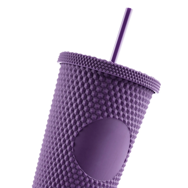 24 oz. recycled plastic tumbler with lid and straw,... from ASI 57800 Gordon Sinclair / Gordon Sinclair®
