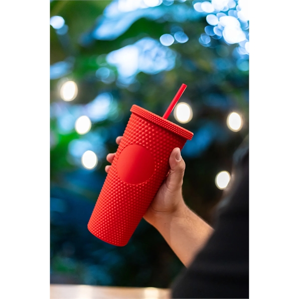 24 oz. recycled plastic tumbler with lid and straw,... from ASI 57800 Gordon Sinclair / Gordon Sinclair®