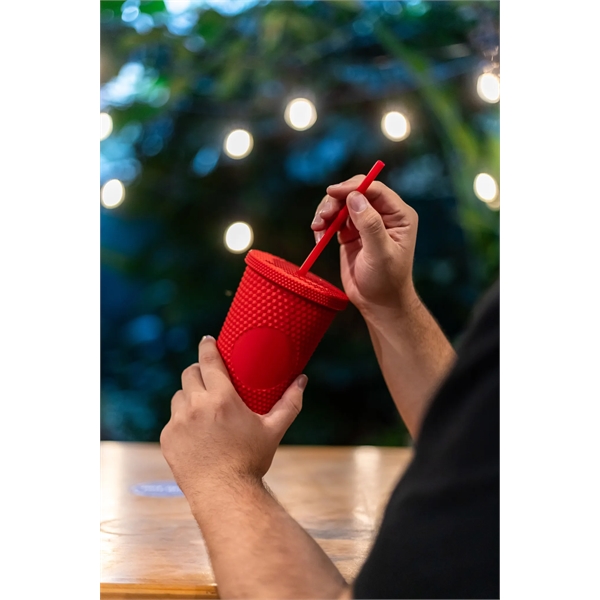 24 oz. recycled plastic tumbler with lid and straw,... from ASI 57800 Gordon Sinclair / Gordon Sinclair®