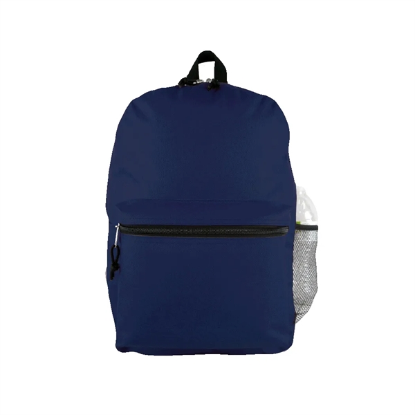 Zippered main compartment and zippered front pocket.... from ASI 31517 Admart Products / Admart Line