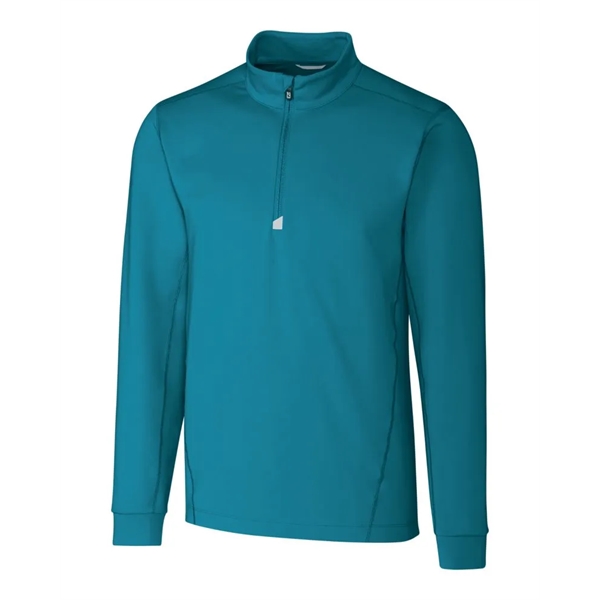 Men's sweatshirt with a quarter zip, UPF 50+ protection, matte fabric... from ASI 47965 Cutter & Buck